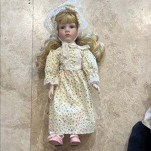 Marian Yu Hand Painted Numbered Porcelain Doll